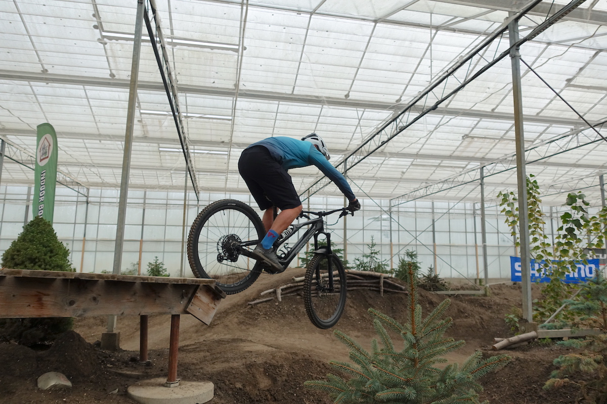 indoor mountain biking