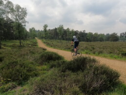 Gravel route bij Noord Veluwe