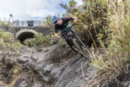 La Palma trail rijden op een eiland