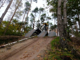 Drops in Milheeze MTB park