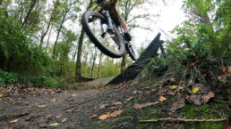 Wallride in Milheeze Trail