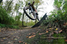 Wallride in Milheeze Trail