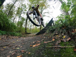 Wallride in Milheeze Trail