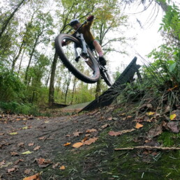 Wallride in Milheeze Trail